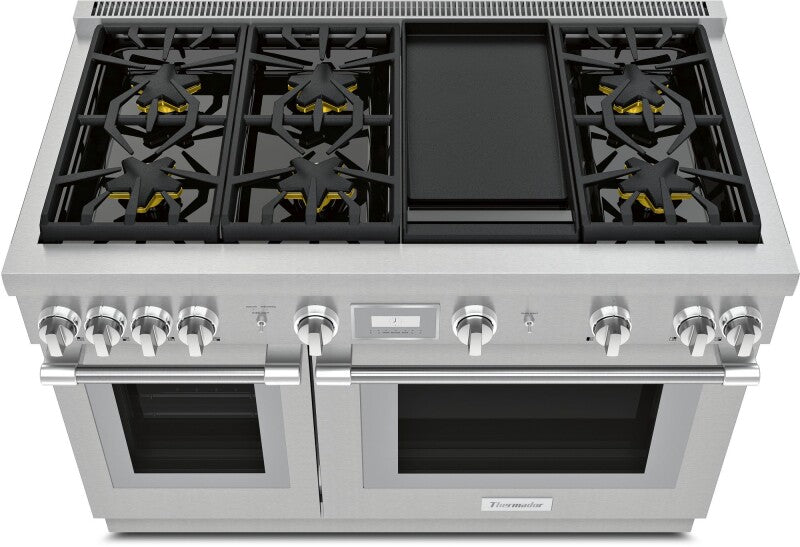 THERMADOR  Gas Professional Range 48'' Pro Harmony® Standard Depth - Stainless Steel (PRG486WDH)