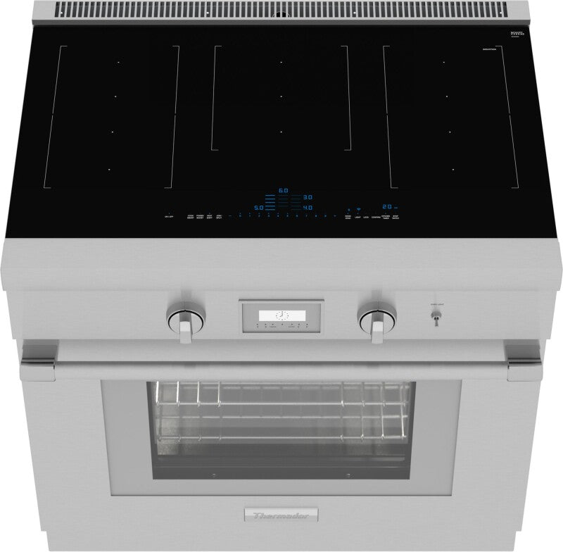 THERMADOR  Liberty® Induction Professional Range 36'' Pro Harmony® Standard Depth - Stainless Steel (PRI36LBHU)