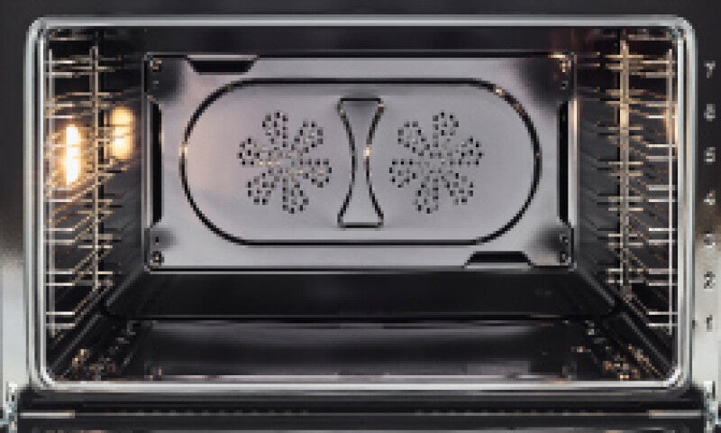 BERTAZZONI  36 inch Induction Range, 5 Heating Zones and Cast Iron Griddle, Electric Self-Clean Oven - Carbonio (PRO365ICFEPCAT)