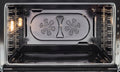 BERTAZZONI  48 inch Dual Fuel Range, 6 Brass Burners and Griddle, Electric Self-Clean Oven - Giallo (PRO486BTFEPGIT)