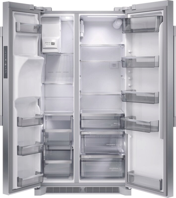 Frigidaire Professional  22 Cu. Ft. 36" Counter-Depth Side-by-Side Refrigerator - Stainless Steel (PRSC2222AF)