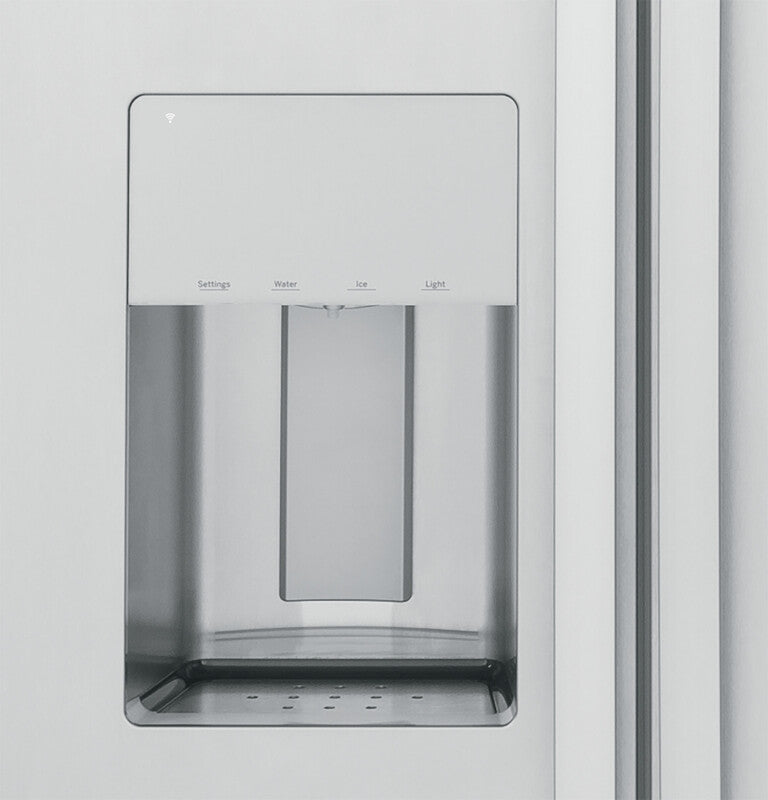 GE Profile  48" Smart Built-In Side-by-Side Refrigerator with Dispenser - Stainless Steel (PSB48YSNSS)