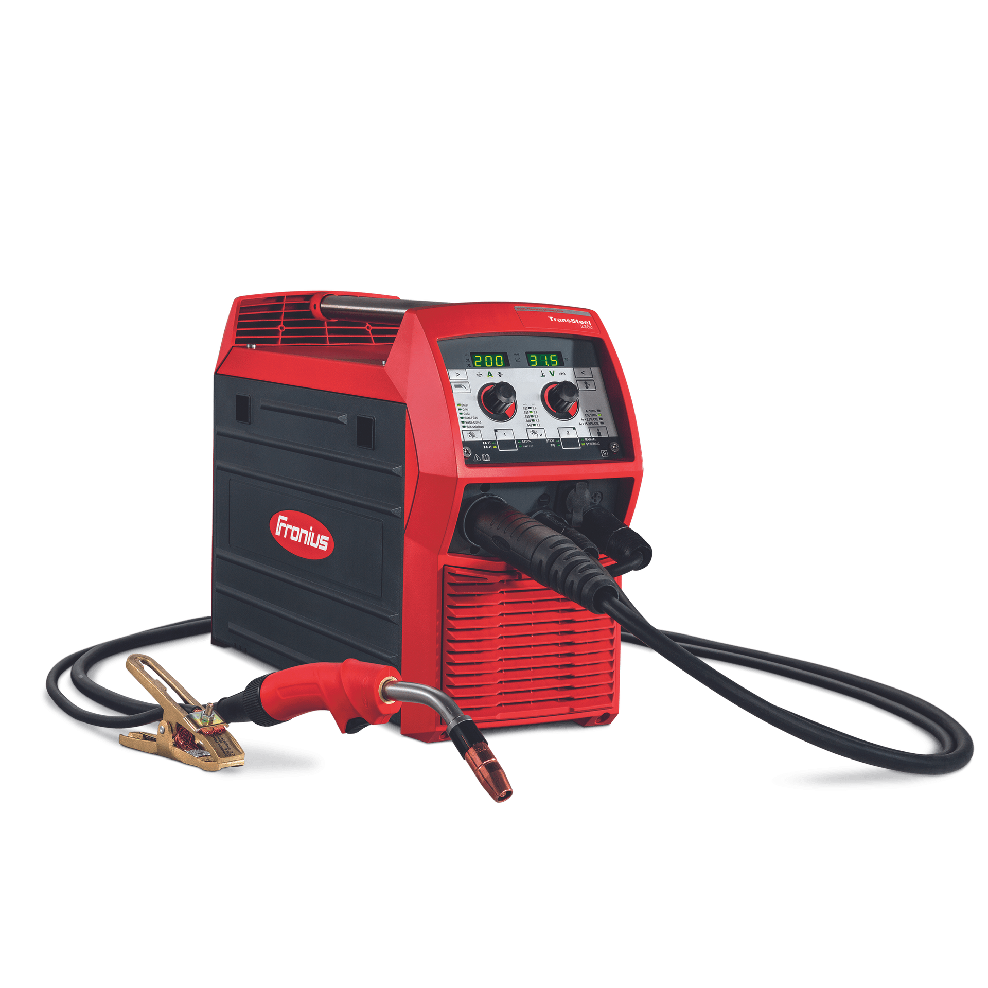 Fronius TransSteel 2200 Multiprocess Welder (MIG/Stick) - 49,0400,0033