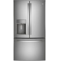 GE Profile  22.1 Cu. Ft. Counter-Depth Fingerprint Resistant French-Door Refrigerator with Hands-Free AutoFill - Fingerprint Resistant Stainless Steel (PYE22KYNFS)
