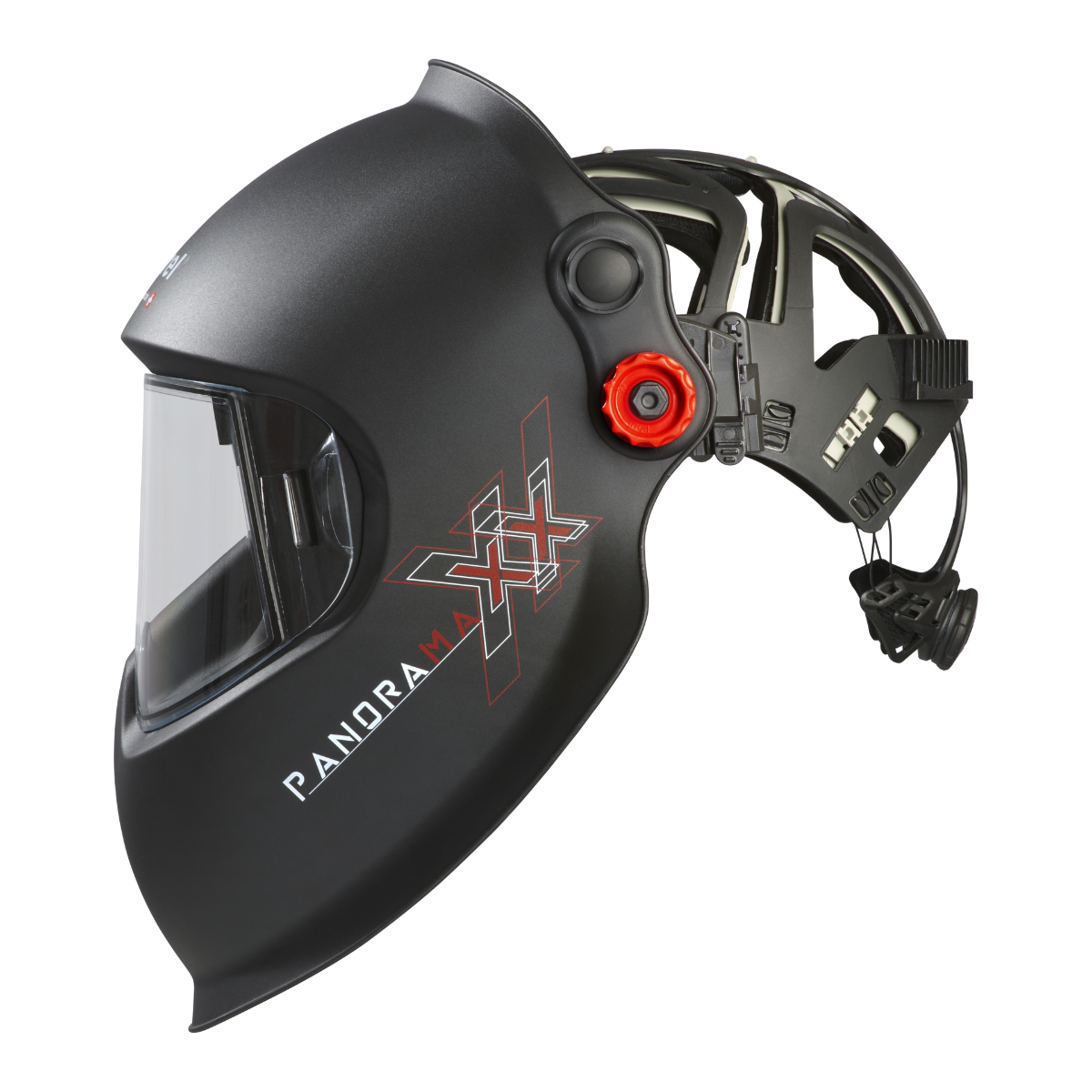 Optrel Panoramaxx L Passive Laser Welding Helmet, Black - 1010.300