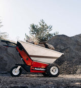 PowerPusher E-750 Electric Wheelbarrow 1,000 lb. Capacity 1200W New