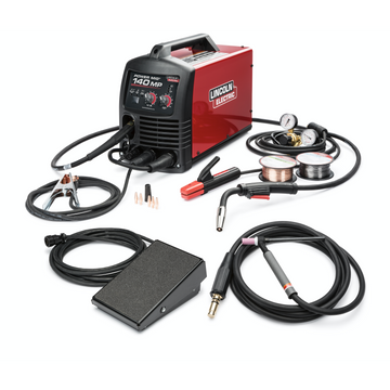Lincoln POWER MIG 140 MP Multi-Process Welder TIG One-Pak - K4499-1