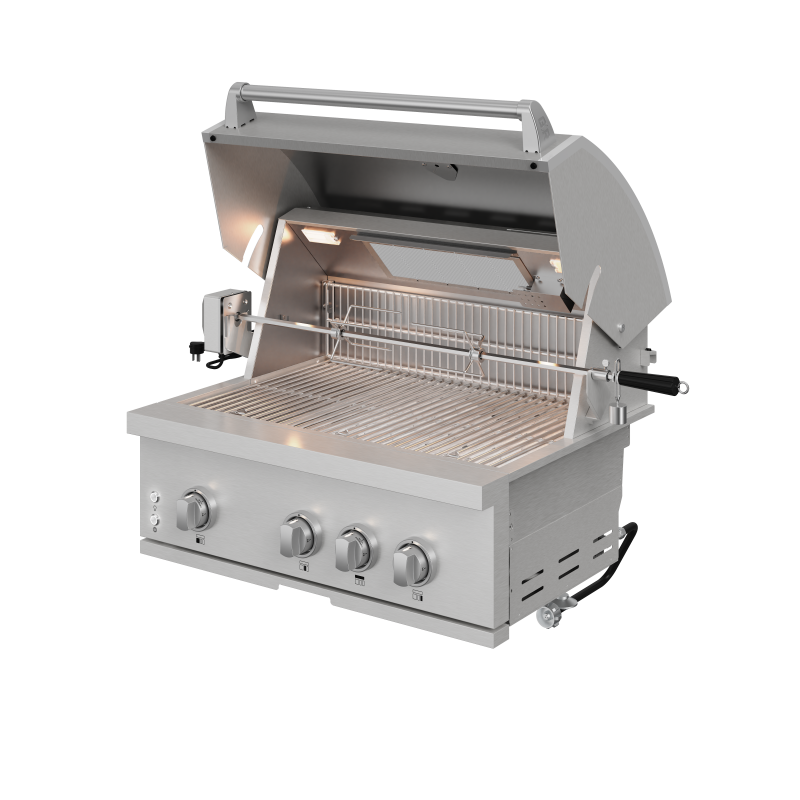 Thor Kitchen  32 Inch Built-in Gas Grill Gordon Ramsay Collection - Stainless Steel (RBG3201G)