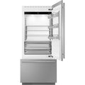 Smeg  Refrigerator Universal - Stainless steel (RBMU36RX)