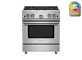 BLUESTAR  30″ Culinary Series (RCS) Open Burner Range - Stainless Steel (RCS304BV2)