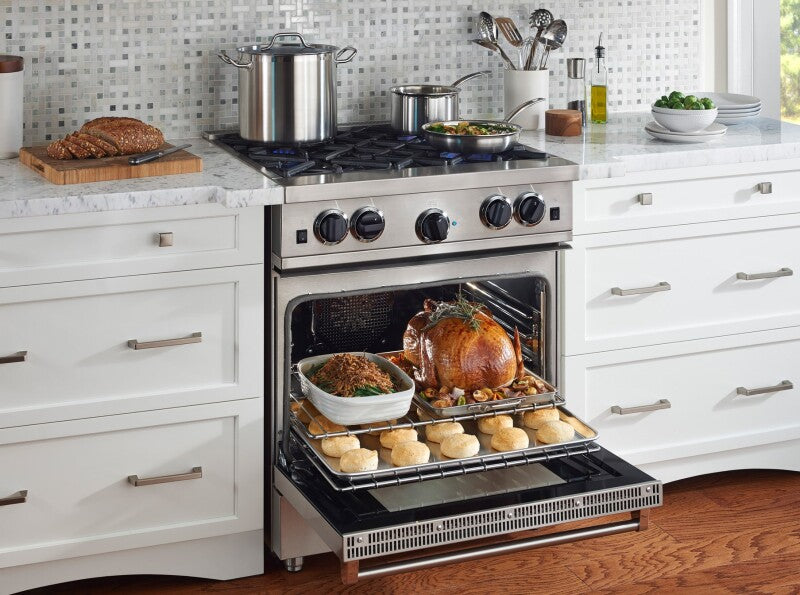 BLUESTAR  36″ Culinary Series (RCS) Sealed Burner Range - Stainless Steel (RCS36SBV2)