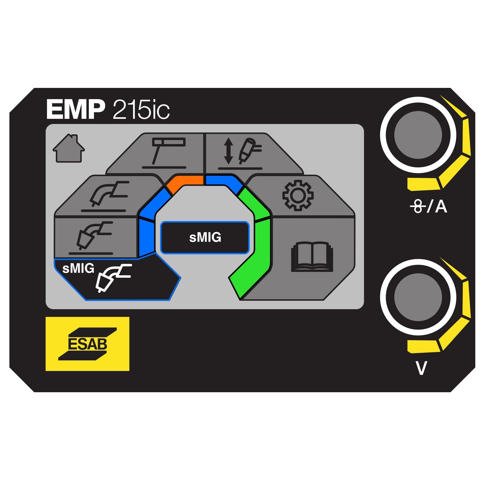 ESAB Rebel EMP 215ic Multiprocess Welder, 3 in 1 Pkg - 0558102240