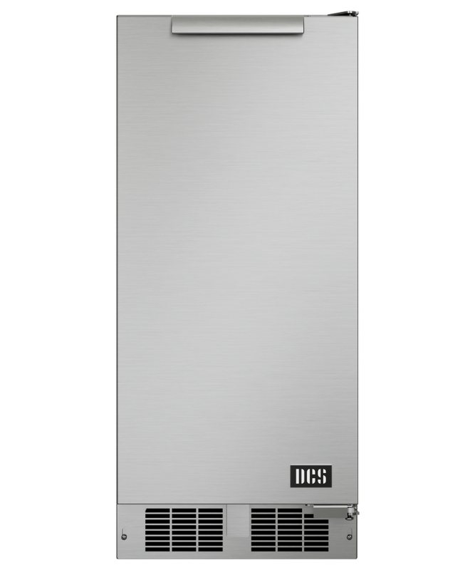 DCS  15" Outdoor Ice Machine, Right Hinge - Stainless Steel (RF15IR3)