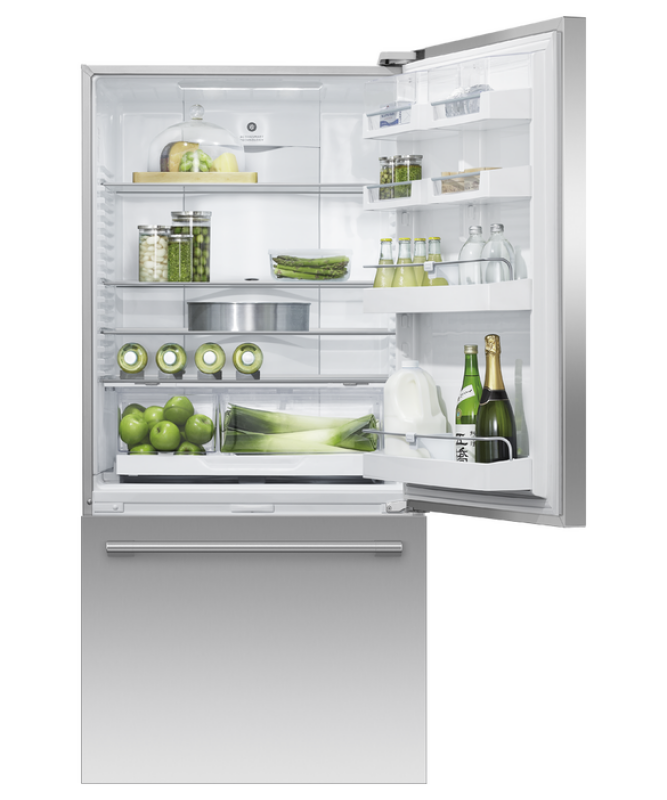 Fisher Paykel  Freestanding Refrigerator Freezer, 32", 17.1 cu ft, Ice - Stainless Steel (RF170WRHJX1)