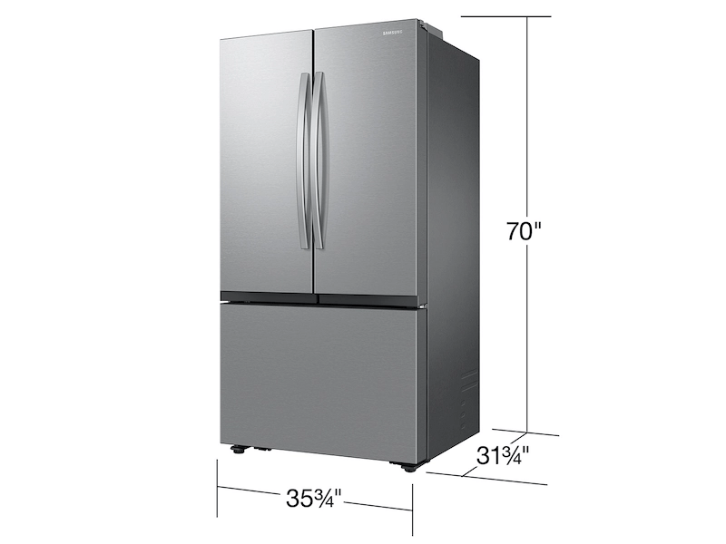 Samsung  Mega Capacity | Dual Auto Ice Maker | 27 cu.ft. - Stainless Steel (RF27CG5100SRAA)