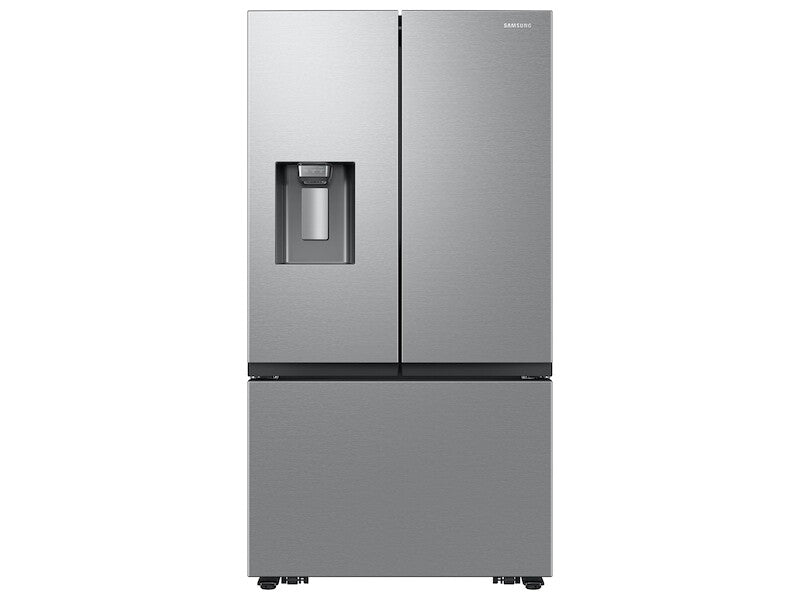 Samsung  26 cu. ft. Mega Capacity Counter Depth 3-Door French Door Refrigerator with External Water and Ice Dispenser in Stainless Steel - Stainless Steel (RF27CG5B10SRAA)