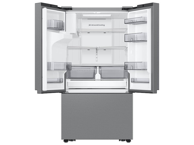 Samsung  26 cu. ft. Mega Capacity Counter Depth 3-Door French Door Refrigerator with External Water and Ice Dispenser in Stainless Steel - Stainless Steel (RF27CG5B10SRAA)