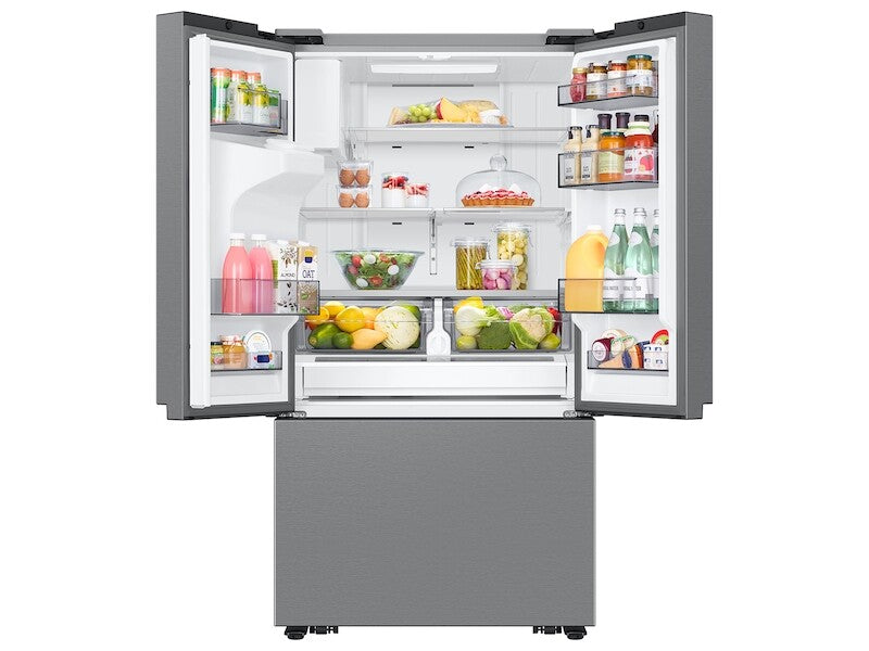 Samsung  26 cu. ft. Mega Capacity Counter Depth 3-Door French Door Refrigerator with External Water and Ice Dispenser in Stainless Steel - Stainless Steel (RF27CG5B10SRAA)