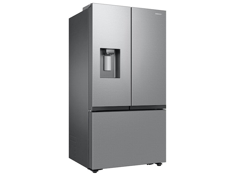 Samsung  26 cu. ft. Mega Capacity Counter Depth 3-Door French Door Refrigerator with External Water and Ice Dispenser in Stainless Steel - Stainless Steel (RF27CG5B10SRAA)