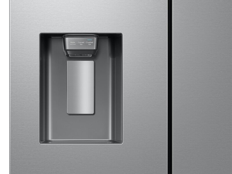 Samsung  26 cu. ft. Mega Capacity Counter Depth 3-Door French Door Refrigerator with External Water and Ice Dispenser in Stainless Steel - Stainless Steel (RF27CG5B10SRAA)
