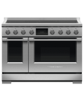 Fisher Paykel  Induction Range, 48", 6 Zones with SmartZone, Self-cleaning - Stainless Steel (RIV3486)