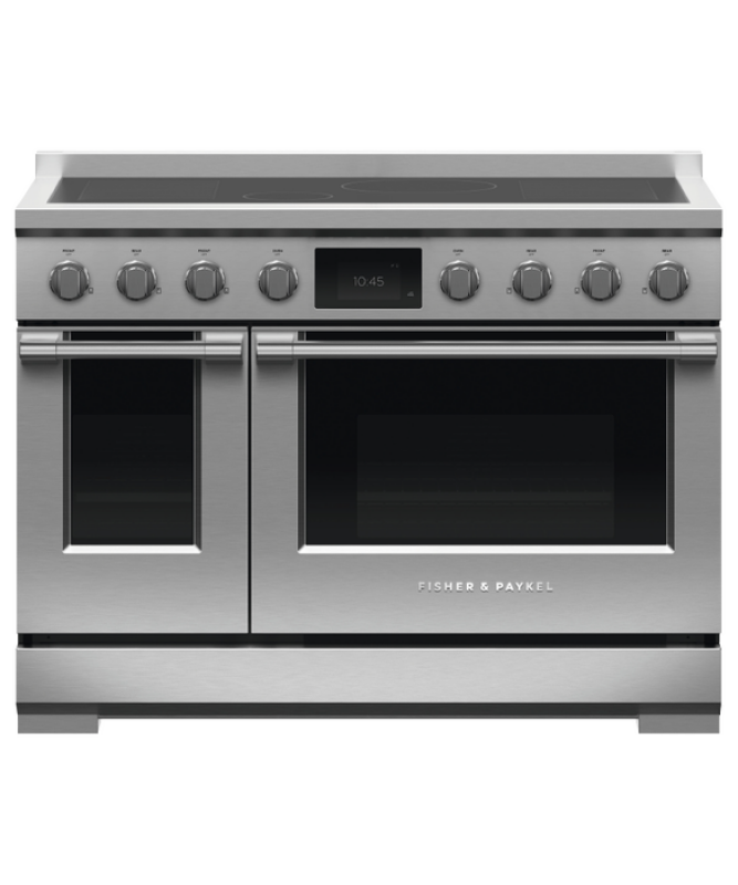 Fisher Paykel  Induction Range, 48", 6 Zones with SmartZone, Self-cleaning - Stainless Steel (RIV3486)