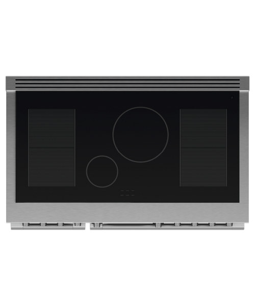Fisher Paykel  Induction Range, 48", 6 Zones with SmartZone, Self-cleaning - Stainless Steel (RIV3486)