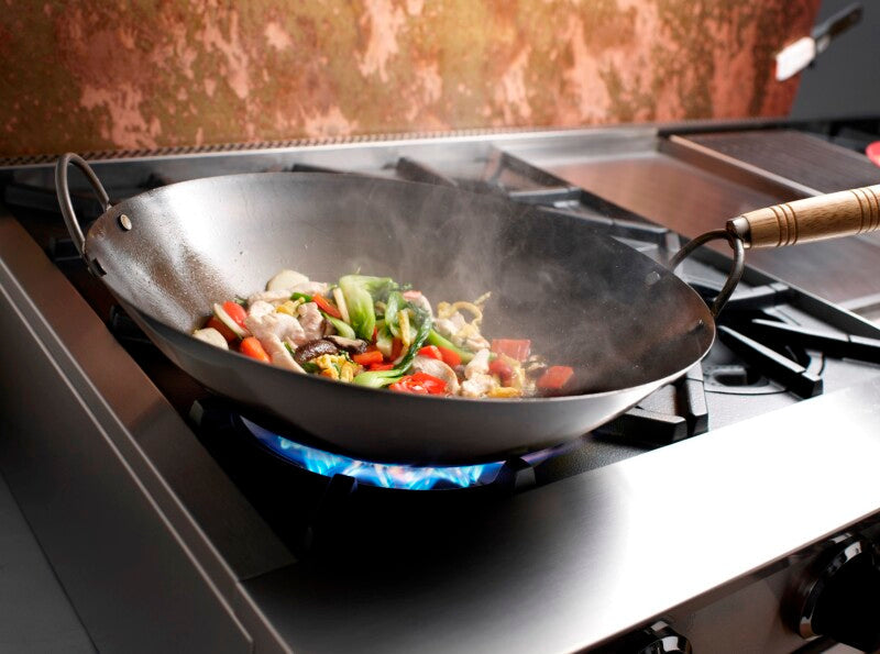 BLUESTAR  36″ Nova (RNB) Series Range with 12″ Charbroiler - Stainless Steel (RNB364CBV2)