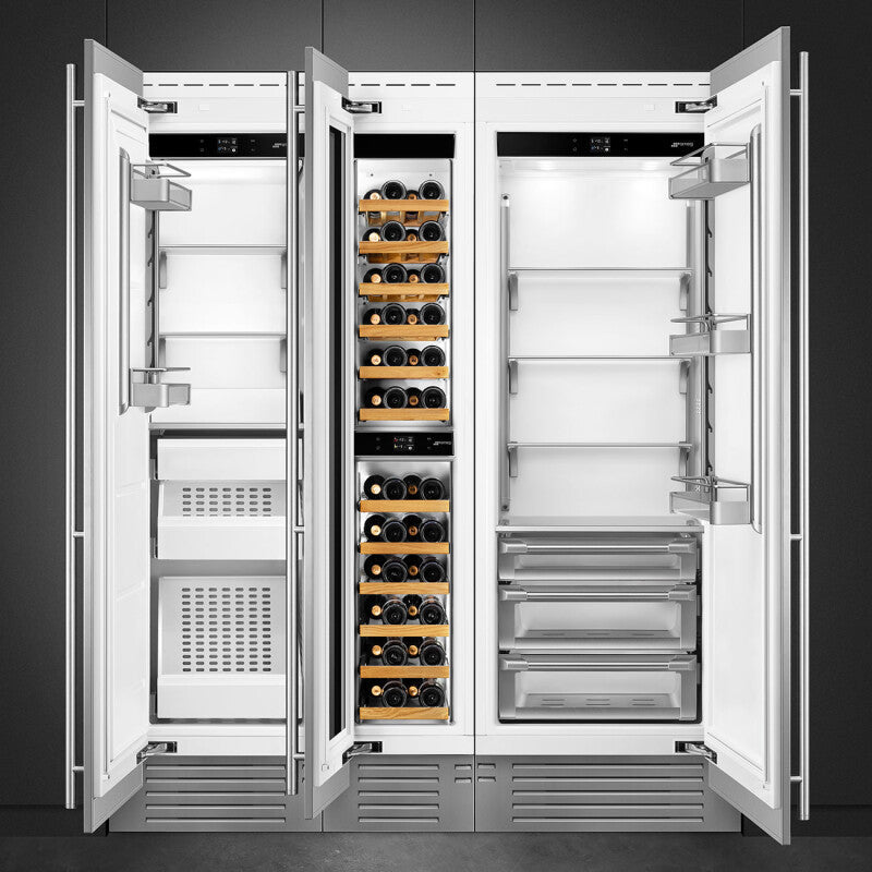 Smeg  Refrigerator Universal - Stainless steel (RSDU30RX)