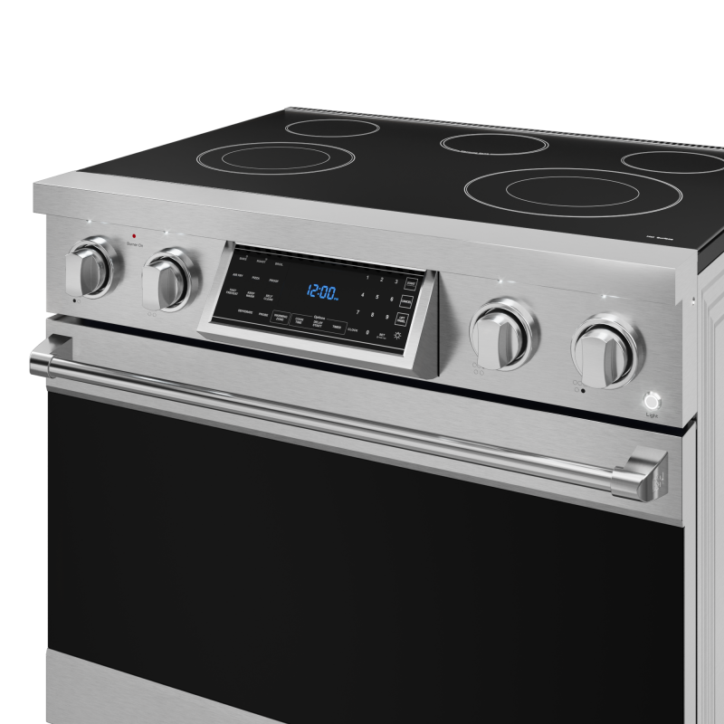 Thor Kitchen  36 Inch Professional Electric Range With Tilt Panel Touch Control In Stainless Steel Gordon Ramsay Series - Stainless Steel (RSE36)