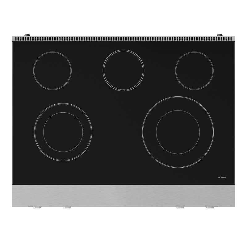 Thor Kitchen  36 Inch Professional Electric Range With Tilt Panel Touch Control In Stainless Steel Gordon Ramsay Series - Stainless Steel (RSE36)
