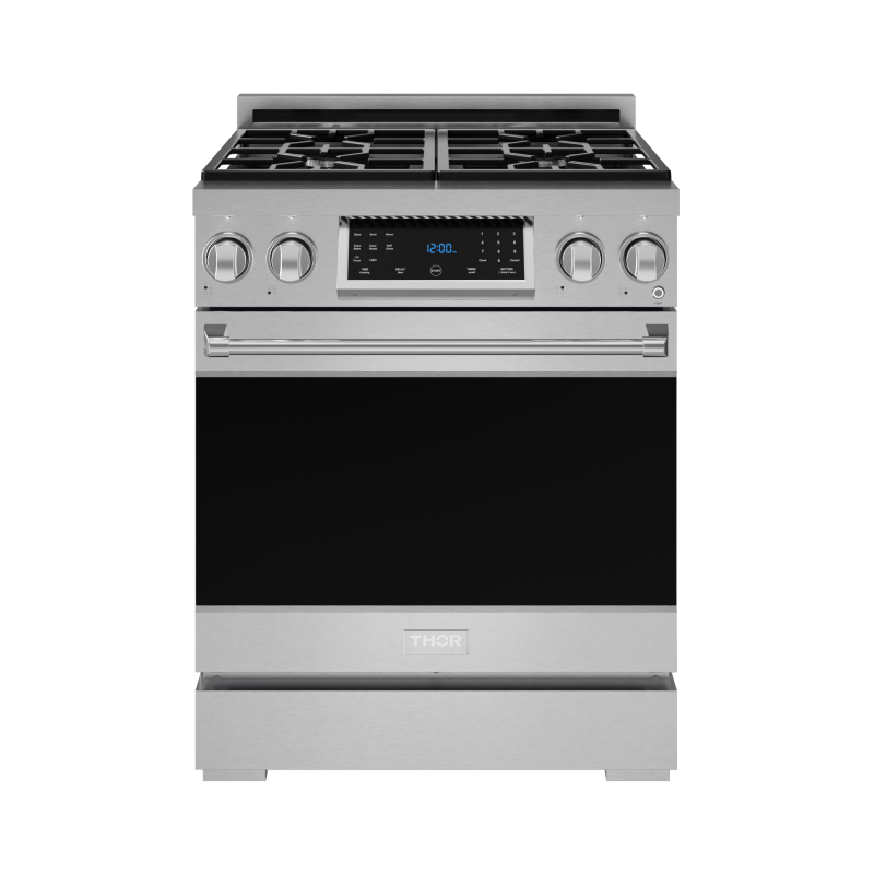 THOR KITCHEN  30 Inch Professional Lp Range With Tilt Panel Touch Control In Stainless Steel Gordon Ramsay Series - Stainless Steel (RSG30LP)
