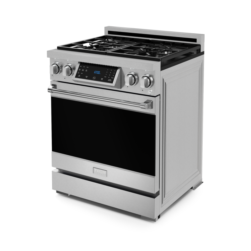 THOR KITCHEN  30 Inch Professional Lp Range With Tilt Panel Touch Control In Stainless Steel Gordon Ramsay Series - Stainless Steel (RSG30LP)
