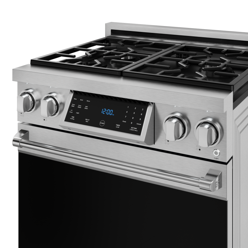 THOR KITCHEN  30 Inch Professional Lp Range With Tilt Panel Touch Control In Stainless Steel Gordon Ramsay Series - Stainless Steel (RSG30LP)