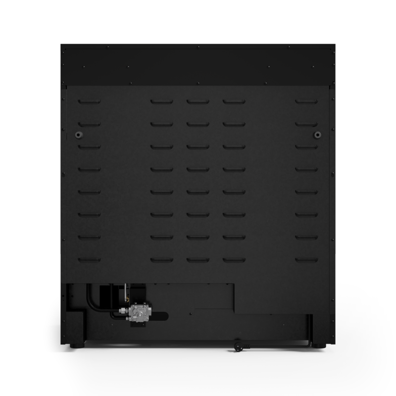 THOR KITCHEN  36 Inch Professional Gas Range With Tilt Panel Touch Control In Black Gordon Ramsay Series - Black (RSG36B)