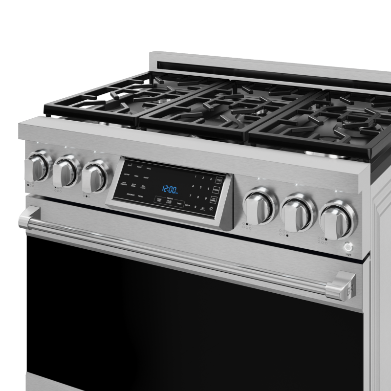 Thor Kitchen  36 Inch Professional Lp Range With Tilt Panel Touch Control In Stainless Steel Gordon Ramsay Series - Stainless Steel (RSG36LP)