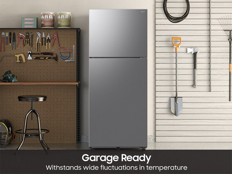 Samsung  All-Around Cooling | Garage Ready | 18 cu.ft. - Stainless Steel (RT70F18LRSRAA)