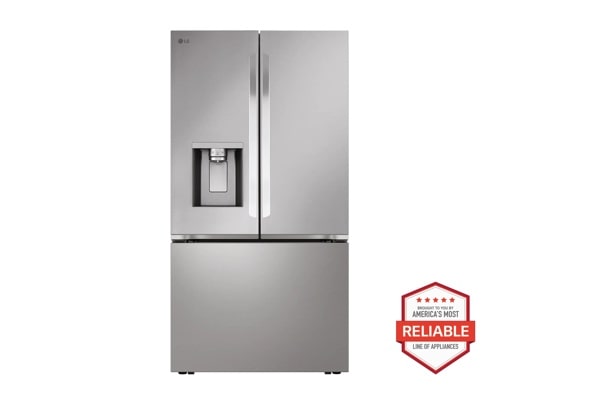 LG 26 cu. ft. Counter-Depth MAX™, French Door Refrigerator, with Craft Ice™