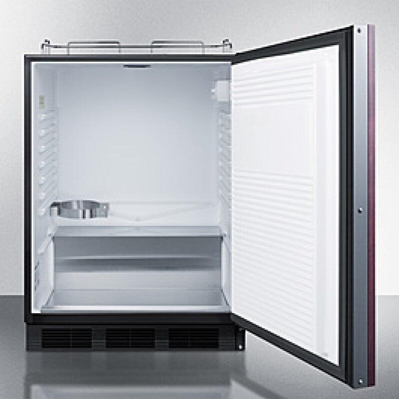 SUMMIT 24" Wide Built-In Kegerator, ADA Compliant - Other (SBC58BLBIADANKIF)