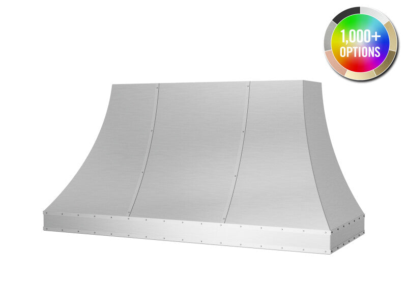 BLUESTAR  54″ Sahara Curved Sides Hood - Stainless Steel (SC054MLPLT)