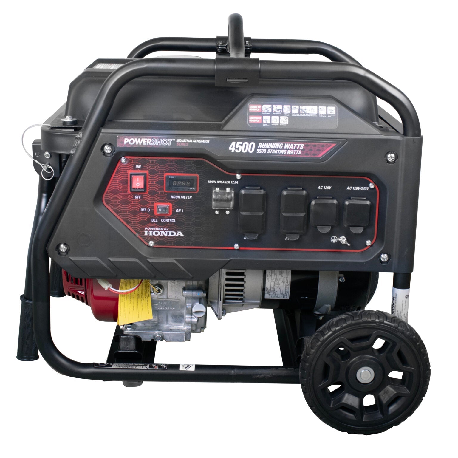 Simpson SCGH5500 Industrial Generator 4500/5500W Gasoline Honda GX270 Engine New