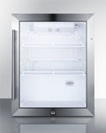 SUMMIT  Compact Beverage Center - Stainless Steel (SCR314LCSS)