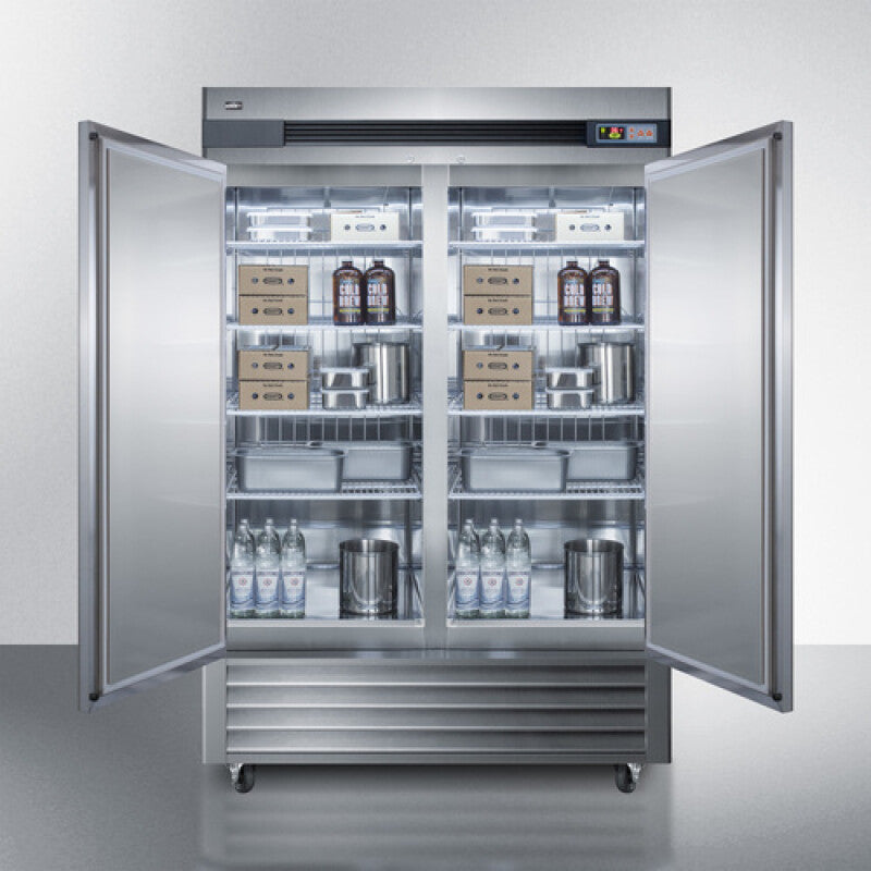 ACCUCOLD  49 Cu.Ft. Reach-In Refrigerator - Stainless Steel (SCRR492)