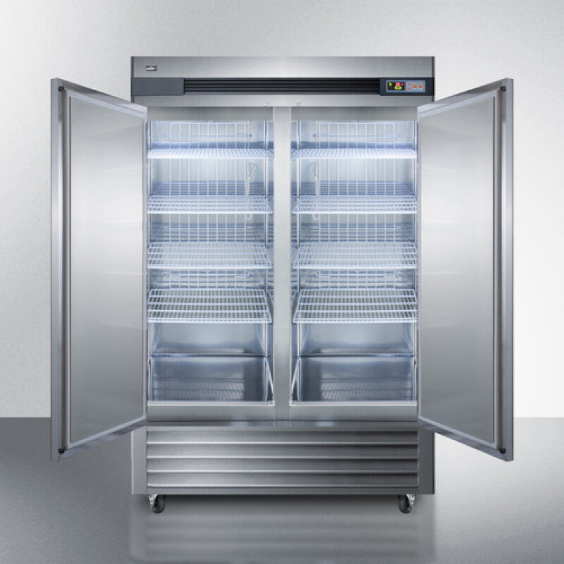 ACCUCOLD  49 Cu.Ft. Reach-In Refrigerator - Stainless Steel (SCRR492)