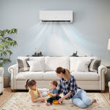 Costway 12,000 BTU 24 SEER2 115V Mini Split AC Wall Mount Bracket 32370276 New