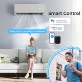 Costway 12,000 BTU 24 SEER2 115V Mini Split AC Wall Mount Bracket 32370276 New