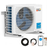 Costway 12,000 BTU 24 SEER2 115V Mini Split AC Wall Mount Bracket 32370276 New