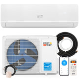 Costway 18,000 BTU 25 SEER2 208-230V Mini Split AC with Bracket 43983621 New