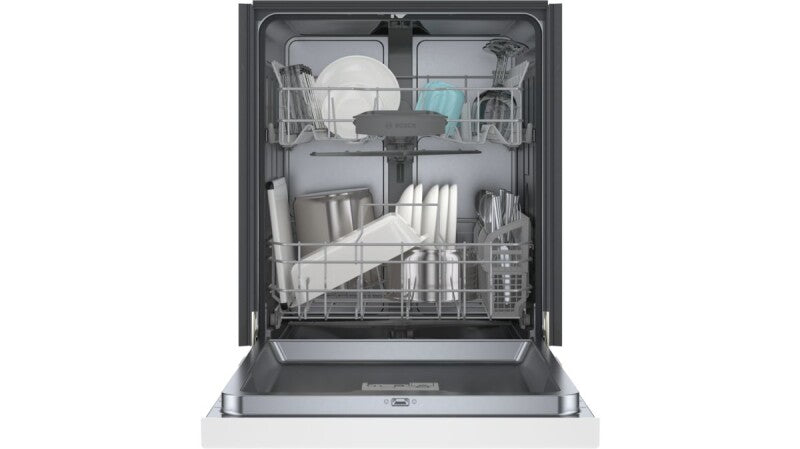 BOSCH  100 Series Dishwasher 24'' - White (SHE41CM2N)