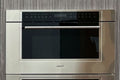 Wolf 30" M Series Contemporary Speed Oven - Legacy - with custom Stainless Steel panel (SPO30CMSTH) Floor Model